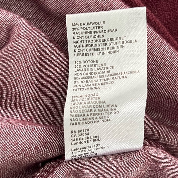 Urban Outfitters-ietsfrans/ Sweatshirt mini dress/ Quarter zip/ Size US M - Picture 9 of 12